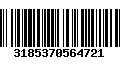 Código de Barras 3185370564721