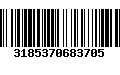 Código de Barras 3185370683705