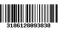 Código de Barras 3186128093838