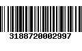 Código de Barras 3188720002997