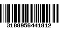 Código de Barras 3188956441812
