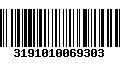 Código de Barras 3191010069303