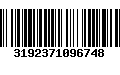 Código de Barras 3192371096748