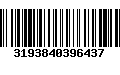 Código de Barras 3193840396437
