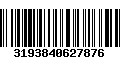 Código de Barras 3193840627876