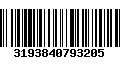 Código de Barras 3193840793205