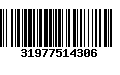 Código de Barras 31977514306