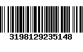 Código de Barras 3198129235148