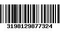 Código de Barras 3198129877324