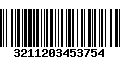 Código de Barras 3211203453754