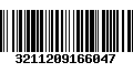 Código de Barras 3211209166047