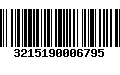 Código de Barras 3215190006795