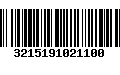 Código de Barras 3215191021100