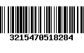 Código de Barras 3215470518284