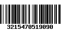 Código de Barras 3215470519090