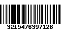 Código de Barras 3215476397128