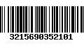 Código de Barras 3215690352101