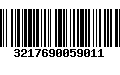 Código de Barras 3217690059011