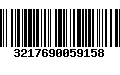 Código de Barras 3217690059158