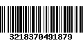 Código de Barras 3218370491879