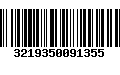 Código de Barras 3219350091355