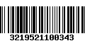 Código de Barras 3219521100343