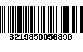 Código de Barras 3219850050890