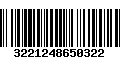 Código de Barras 3221248650322