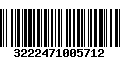 Código de Barras 3222471005712