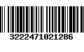 Código de Barras 3222471021286