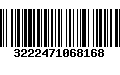 Código de Barras 3222471068168