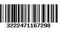 Código de Barras 3222471167298