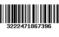 Código de Barras 3222471867396