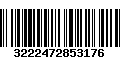 Código de Barras 3222472853176