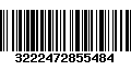 Código de Barras 3222472855484