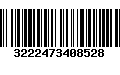 Código de Barras 3222473408528