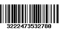 Código de Barras 3222473532780