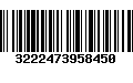 Código de Barras 3222473958450