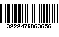 Código de Barras 3222476063656