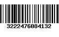 Código de Barras 3222476084132