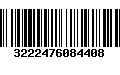 Código de Barras 3222476084408