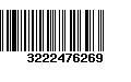 Código de Barras 3222476269