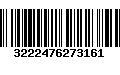 Código de Barras 3222476273161