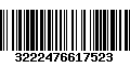 Código de Barras 3222476617523