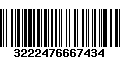 Código de Barras 3222476667434