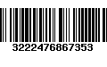 Código de Barras 3222476867353