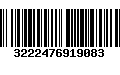 Código de Barras 3222476919083