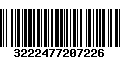 Código de Barras 3222477207226