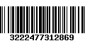 Código de Barras 3222477312869