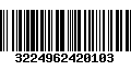 Código de Barras 3224962420103